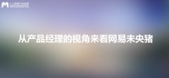 從產(chǎn)品經(jīng)理的視角來看網(wǎng)易未央豬