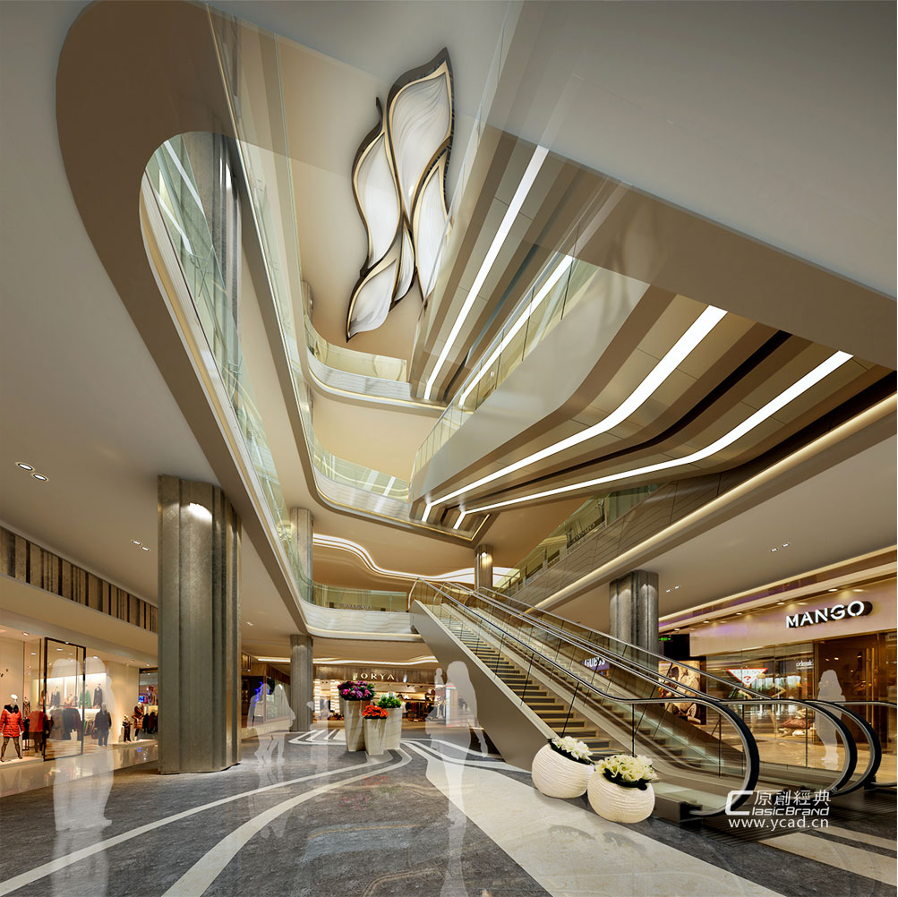 商場(chǎng)專賣店內(nèi)部空間設(shè)計(jì)